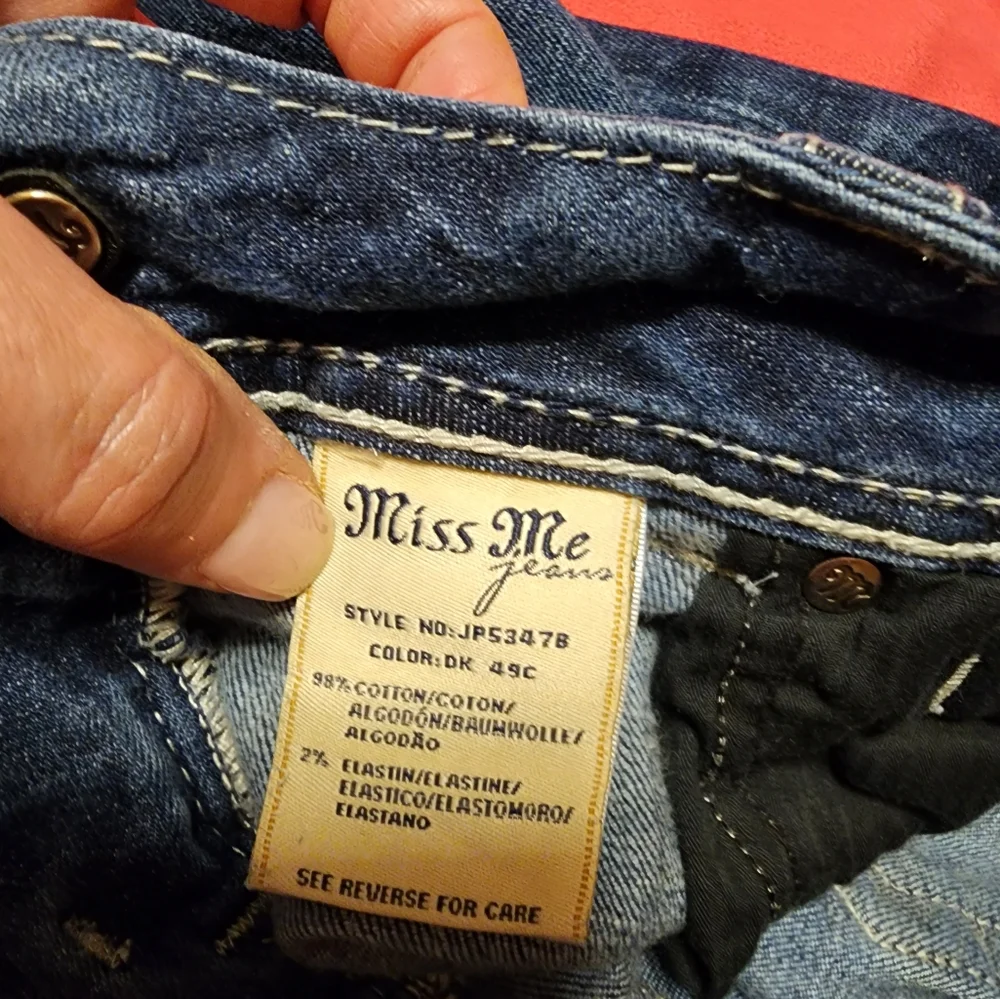 Miss Me Women's Jeans size 30x34 - Picture 8 of 8